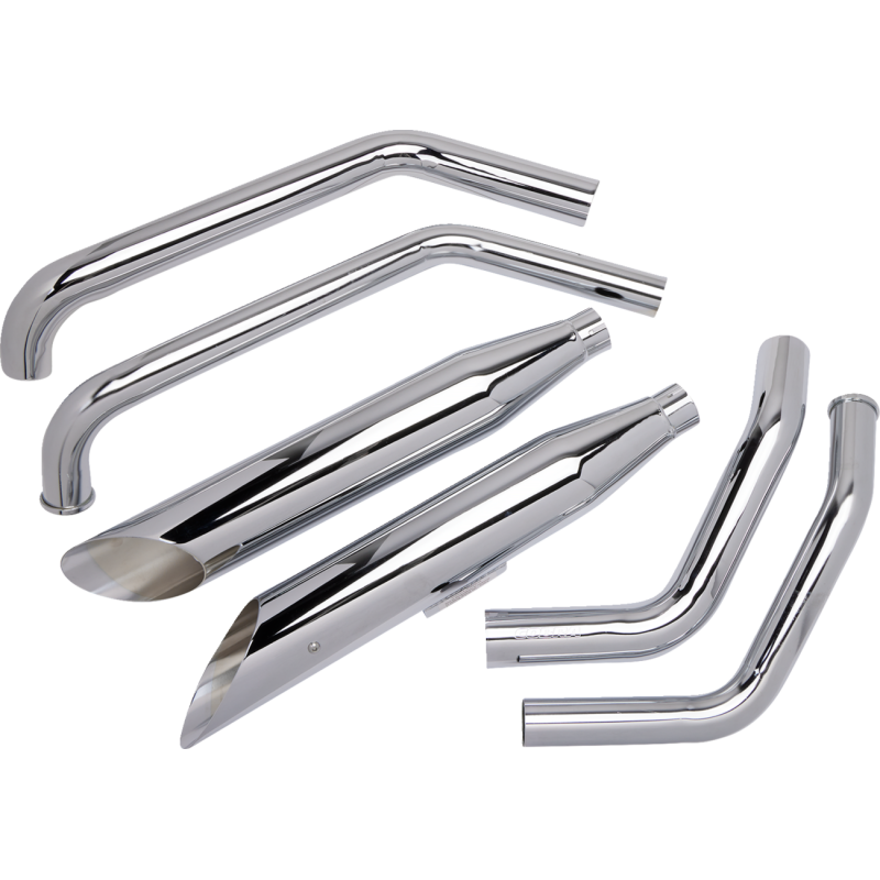 Classic Deluxe Exhaust System, Slash-cut