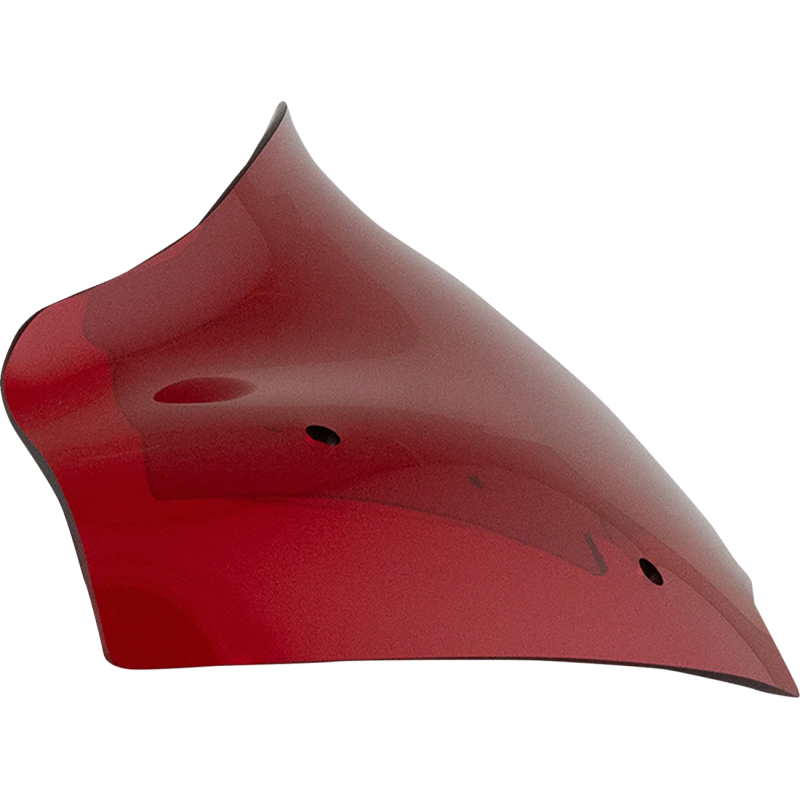 Kolor Flare Windshield - 8" red