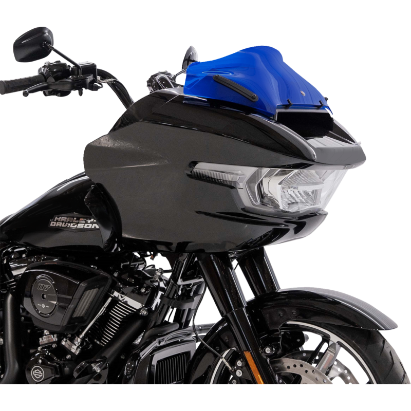 Kolor Flare Windshield - 8" blue