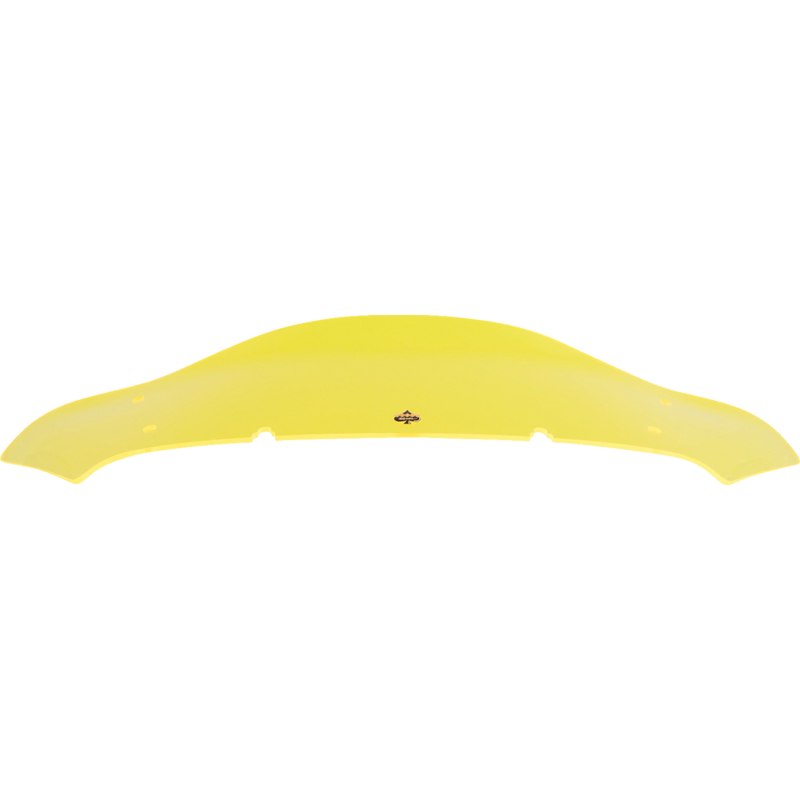 Ice Kolor Flare Windshield - 6.5" yellow ice