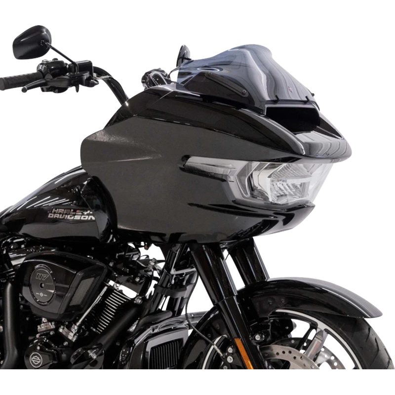 Klock Werks Pro-Touring Flare Windshield - 15" Dark Smoke