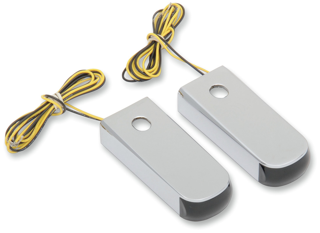 Fender Strut LED Marker, Chrome/Amber