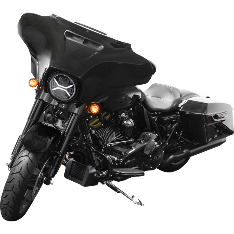 Zenith LED headlight for H-D