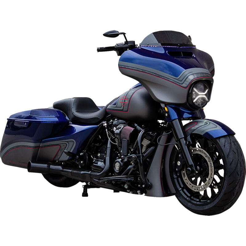 Zenith LED headlight for H-D