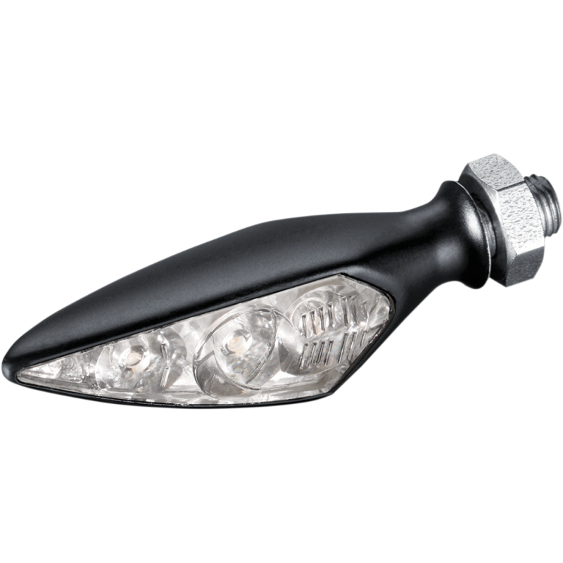 Rhombus S Extreme Amber Front Right/Rear Left Satin Black