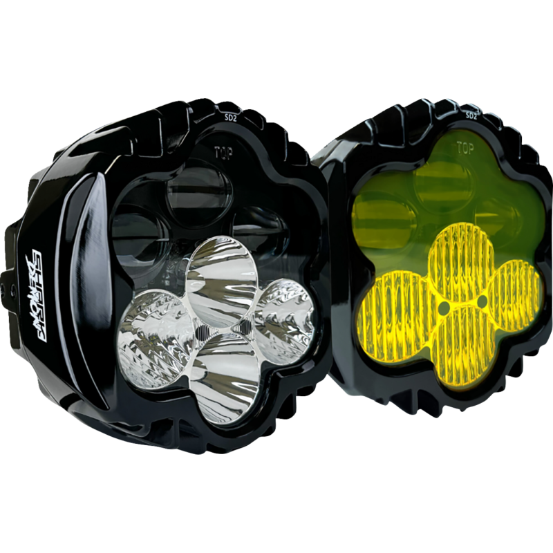 Custom Dynamics Shark Demon 2 Headlight/Fog Lamp Combo Kit for Road Glide