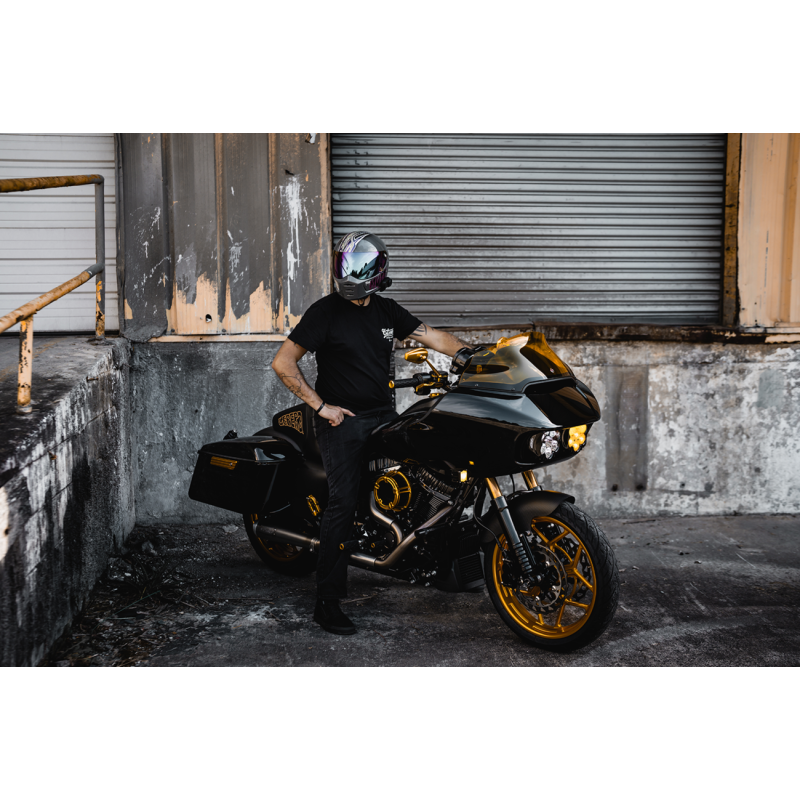 Custom Dynamics Shark Demon 2 Headlight/Fog Lamp Combo Kit for Road Glide