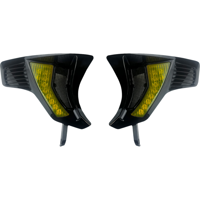 Shark Demon Front Turn Signal Vents Selective Yellow