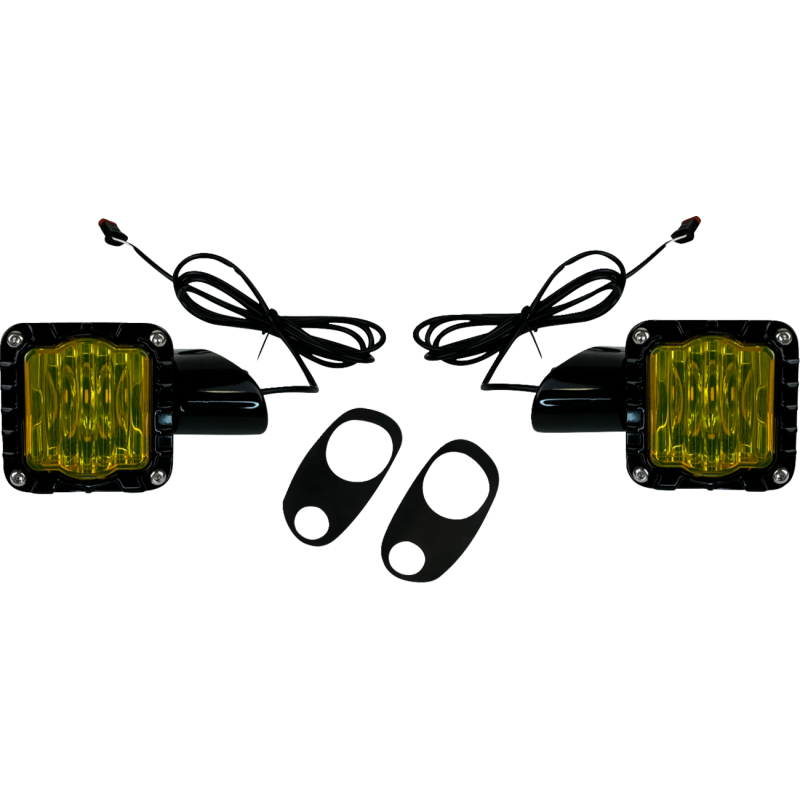 Custom Dynamics Shark Demon LED Front Turn Signals For Road Glide