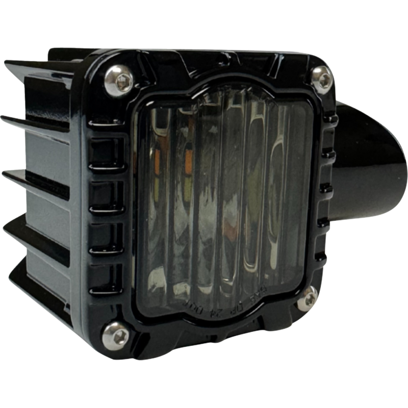 Shark Demon LED Front Turn Signals For Road Glide Smoked Lens