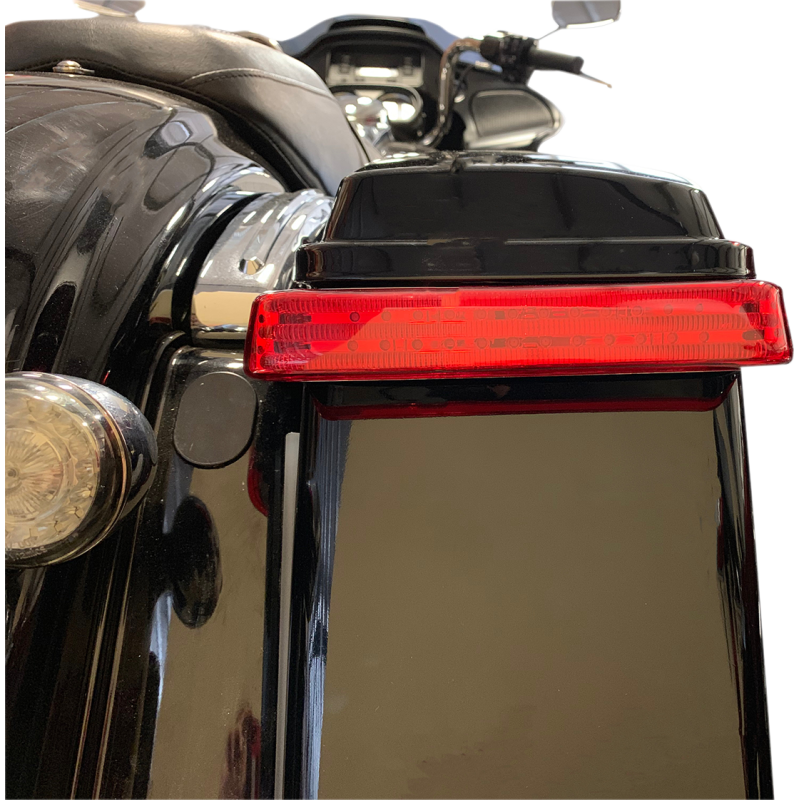ProBEAM Sequential Saddlebag Lights Chrome/Red
