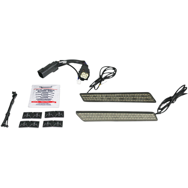 Saddlebag Latch Lights Smoke