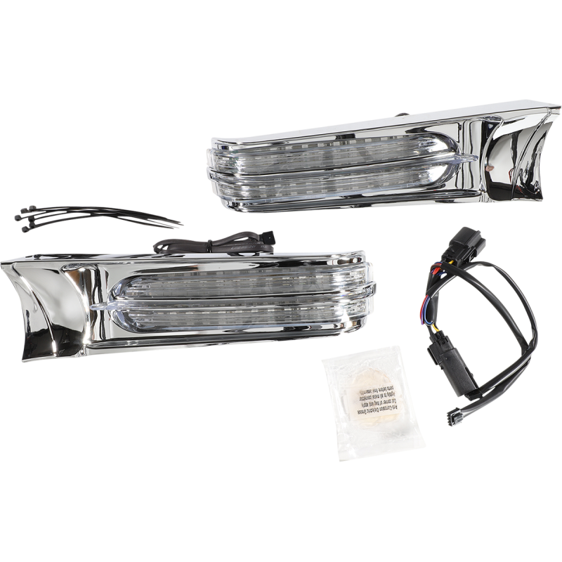 Filler Panel Accent Chrome/Clear/Red