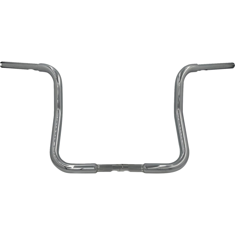 13" EZ Install Reduced Reach Round Top Handlebar, Chrome (Extended Fitment)