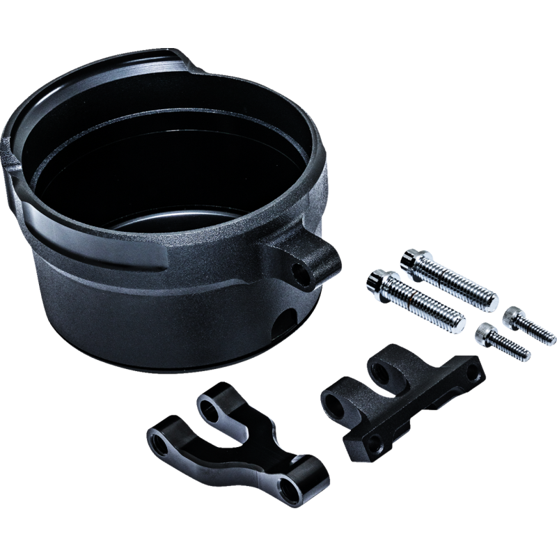 Gauge Relocation Kit - Black Ops, round