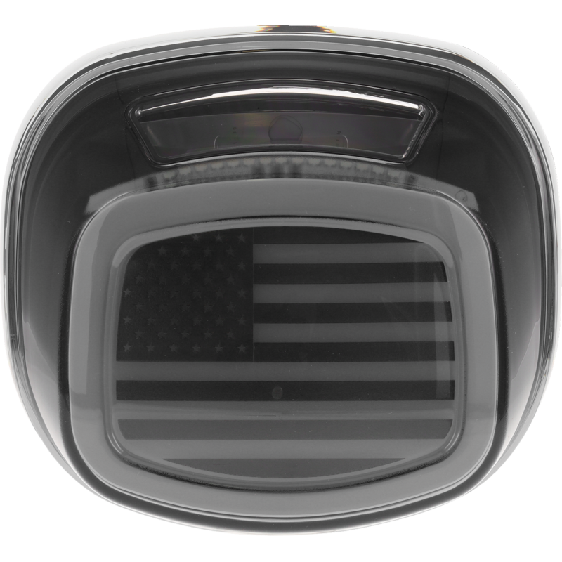Tracer US Flag Taillight w/ Window Smoke