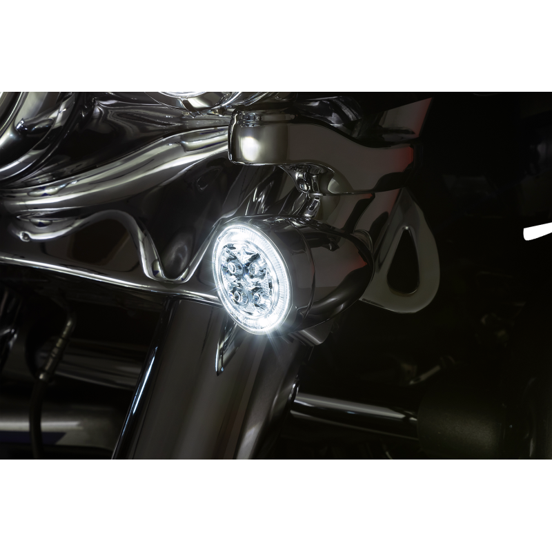 Fang Insert Puck Front Chrome/Clear