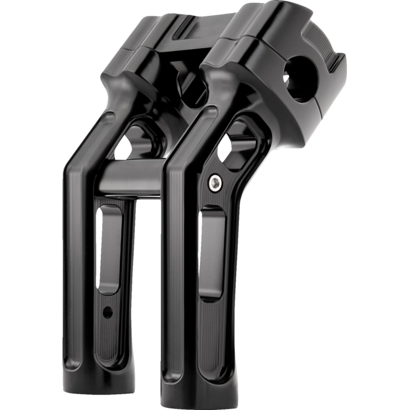 Arlen Ness Method Kickback Riser Kit, 7" w/ Softail gauge cutout