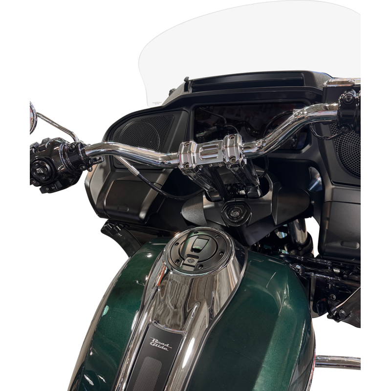 Kodlin Ascent Pro Pullback Riser Kit, Chrome, 8"