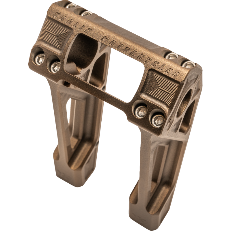 Kodlin Fastback Riser Kit, Bronze, 8" rise