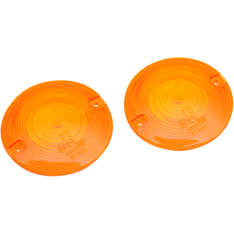 Drag Specialties Replacement Turn Signal Lenses for Dressers
