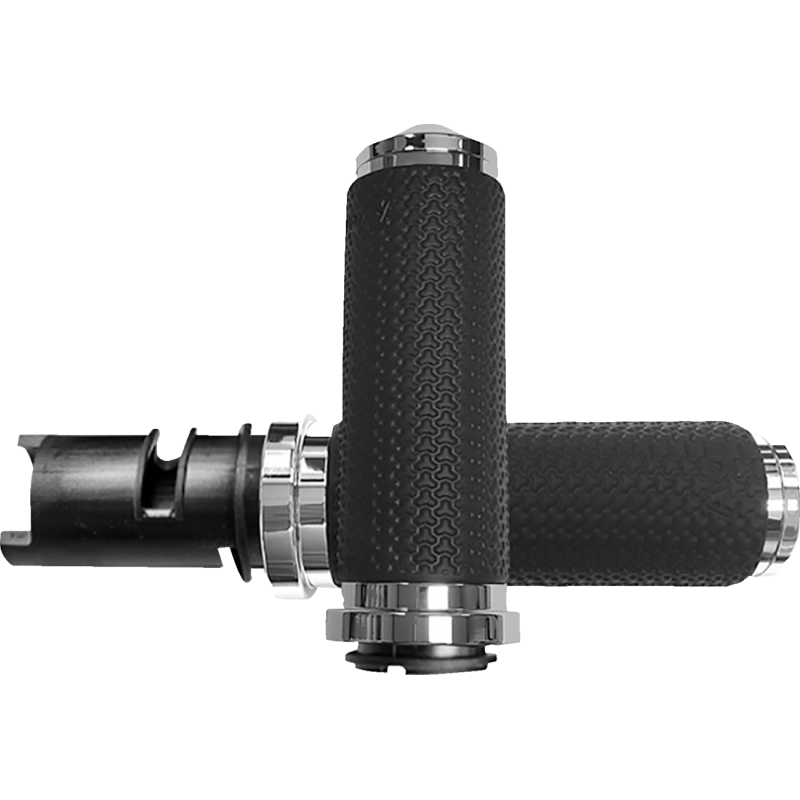 Avon Memory Foam Grips - Large, Round, Chrome