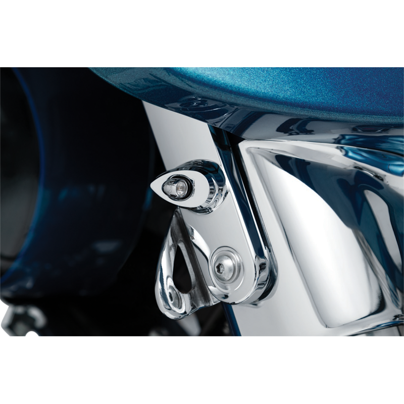 Kuryakyn Kellermann Front Turn Signal Mounts (Batwing)