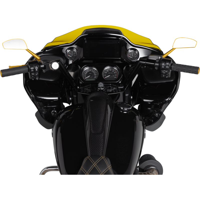 Arlen Ness Diamond Grips - Gold Anodized