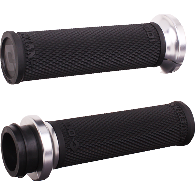 Ruffian Lock-On™ Grips - Black/Silver