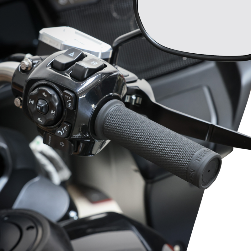 Thrashin Throttle Tube - Smooth, Black (Plastic)