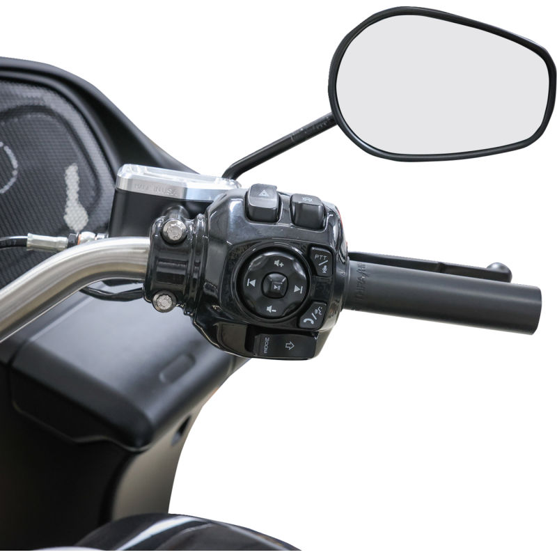 Thrashin Throttle Tube - Smooth, Black (Plastic)