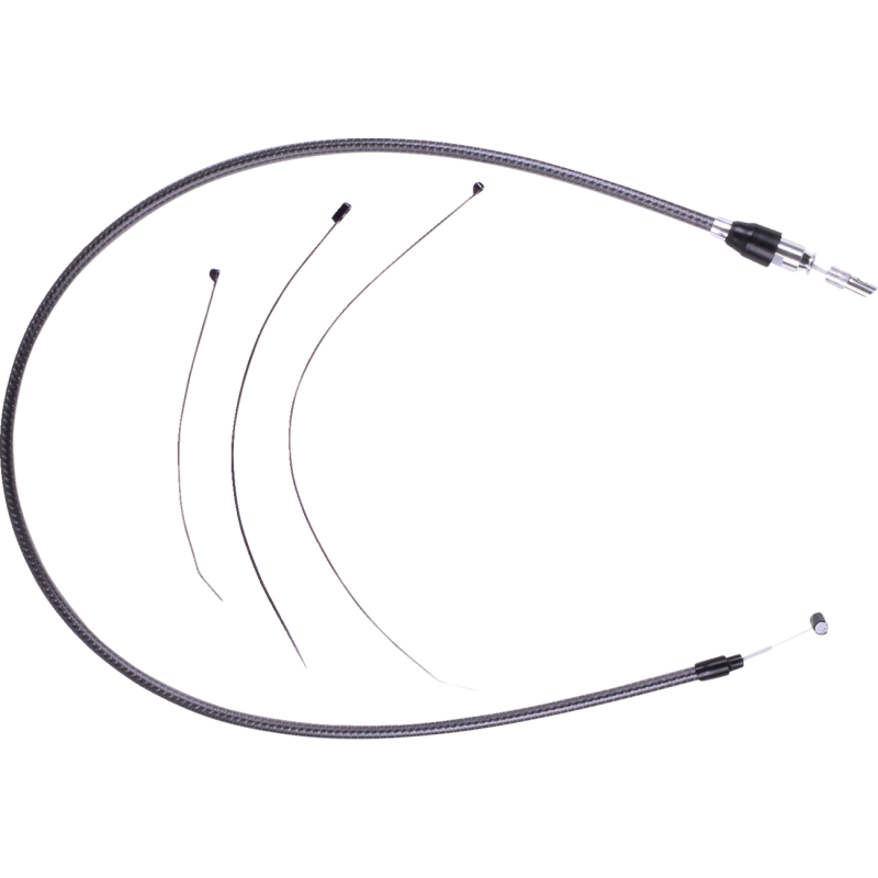 Quick Connect Braided Upper Clutch Cable - KarbonFibr