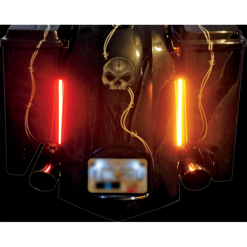 Dual-Color Plasma Rods 8 Inch