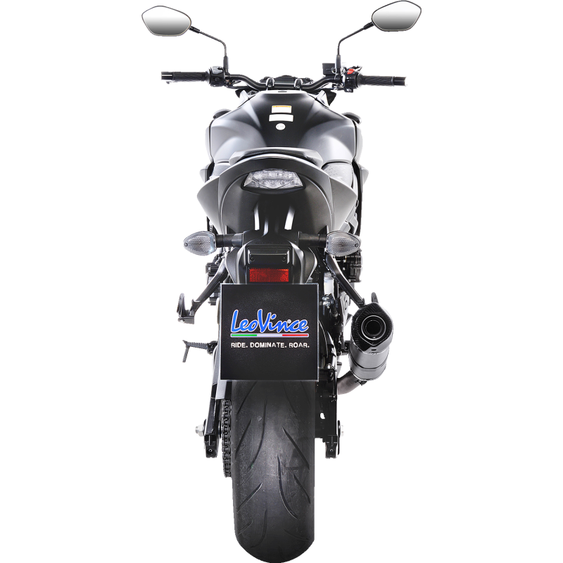 LV ONE EVO Stainless steel Slip-On for SUZUKI GSX-S750/Z ABS 17-20