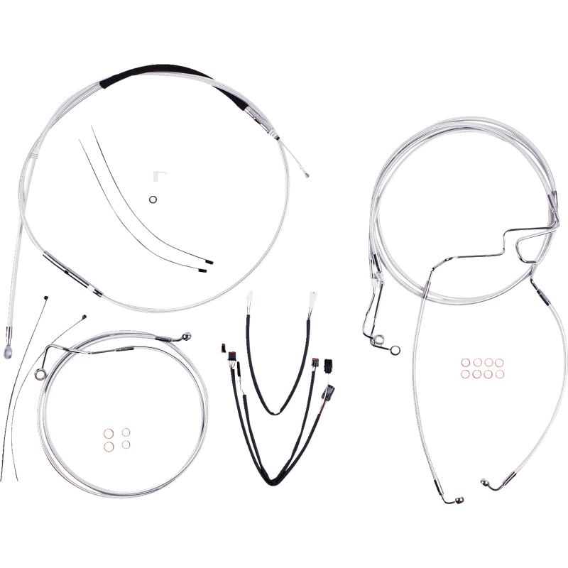 Designer DOT Handlebar Installation Kit - 18-20 in. Apes