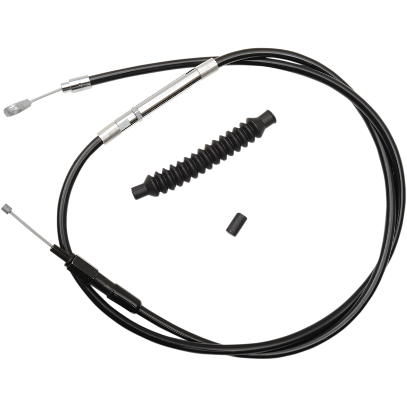 Black Vinyl/Stainless Braided Clutch Cable/Line