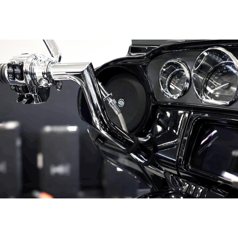 Chrome Complete EZ Install Kit - 10" Handlebars