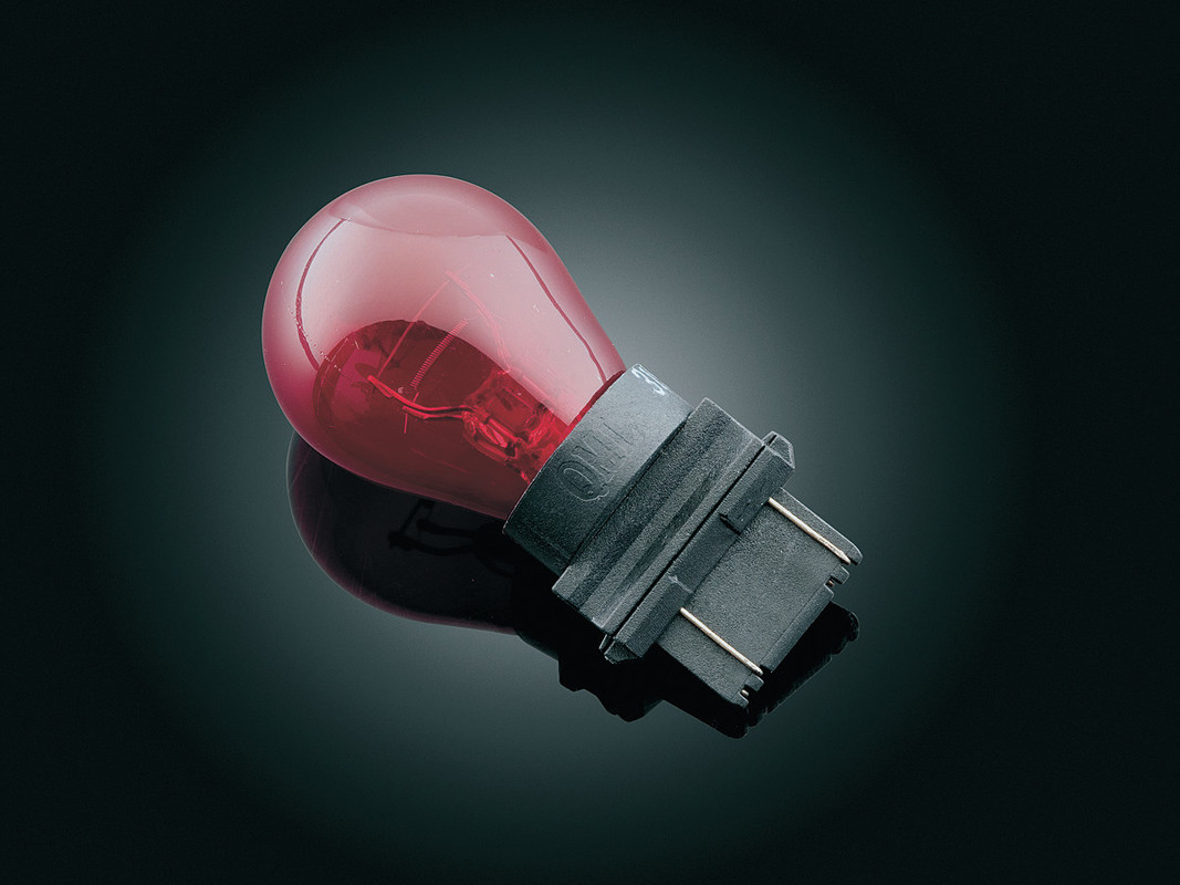 Red Turn Signal Bulb 3157