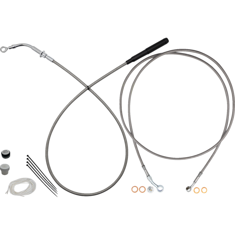 Chrome Complete EZ Install Kit - 14" Handlebars