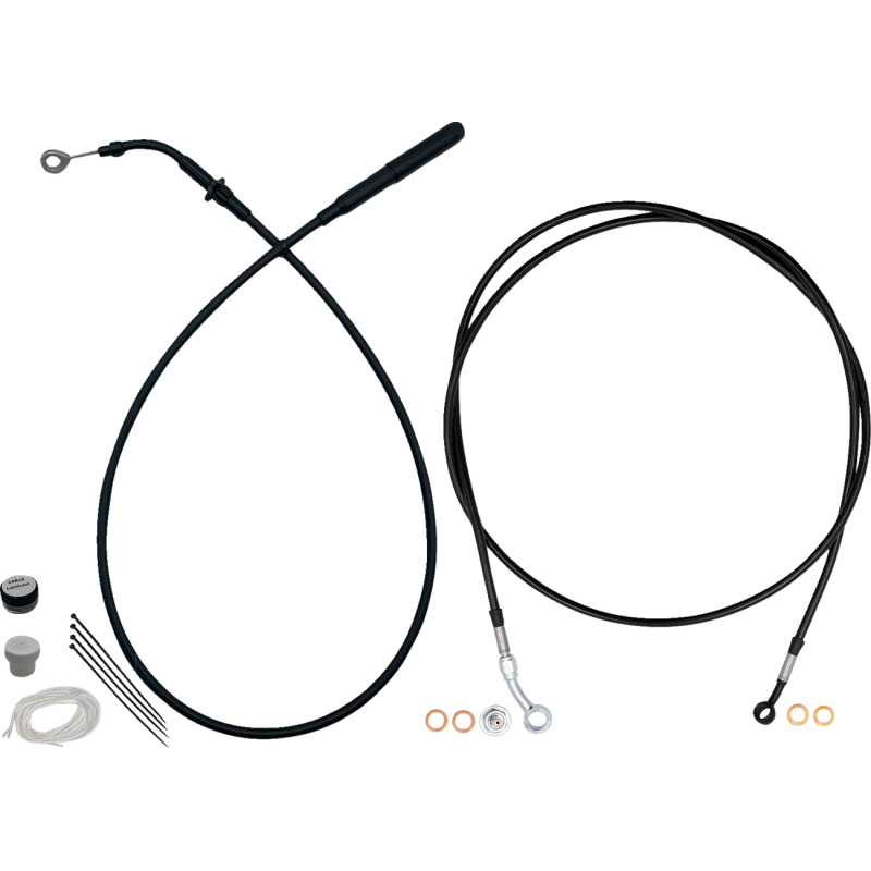 Black Complete EZ Install Kit - 14" Handlebars