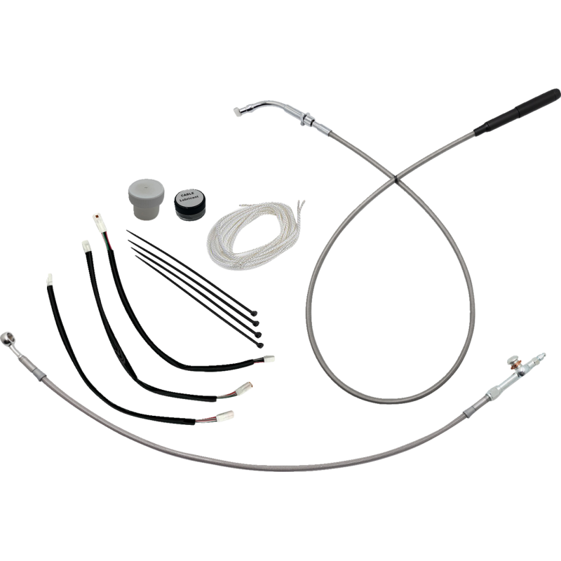 Chrome EZ Install Plus Kit - 11" Handlebars