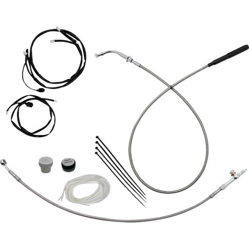 Chrome EZ Install Plus Kit - 14" Handlebars