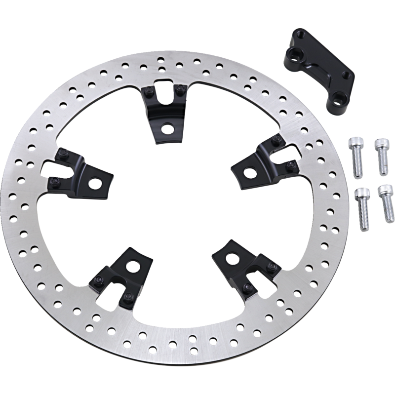 Arlen Ness 14" Big Brake Floating Rotor Kit - Left
