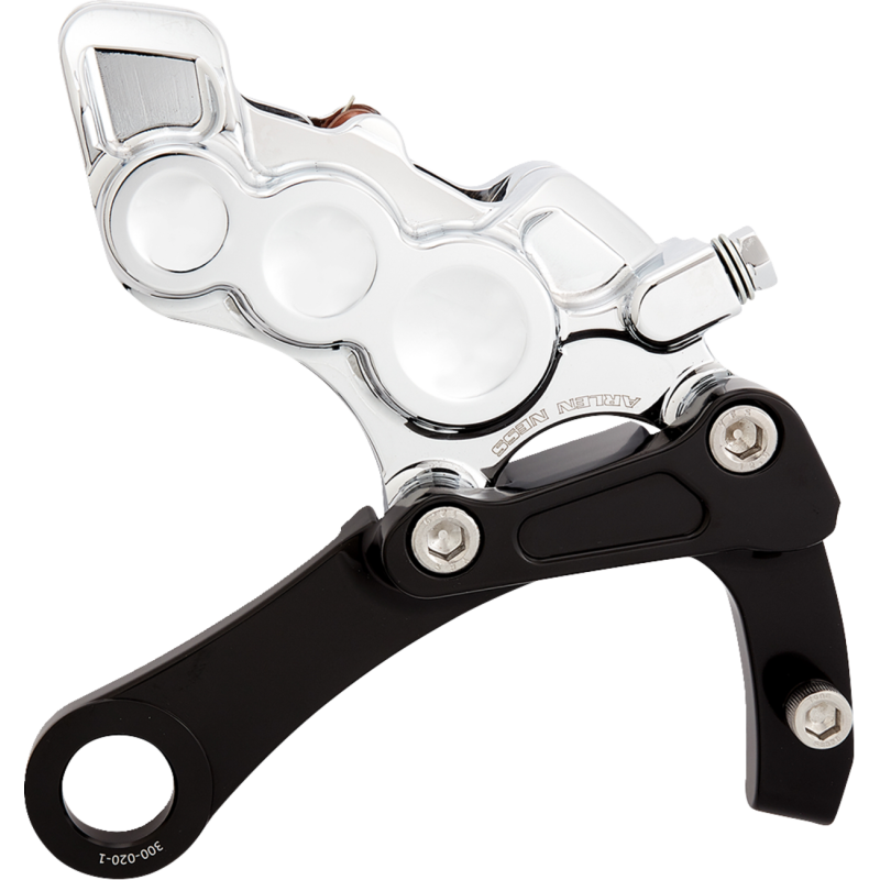 Rear Brake Caliper Kit, Chrome/Black
