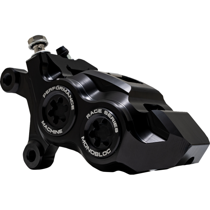 Left Monobloc Front Caliper, Black Caps