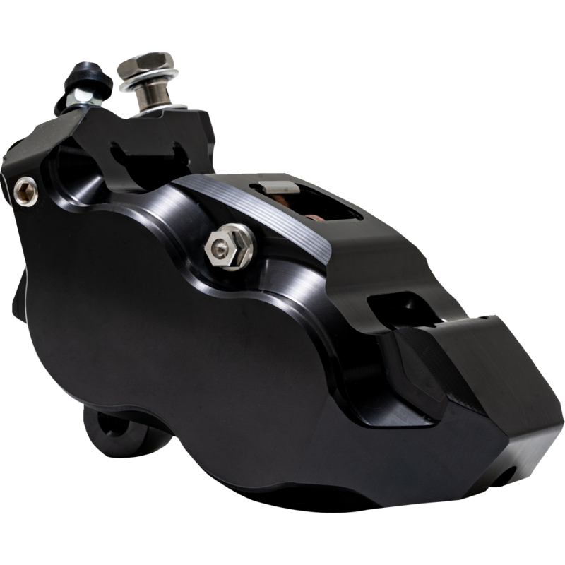 Right Monobloc Front Caliper, Clear Caps