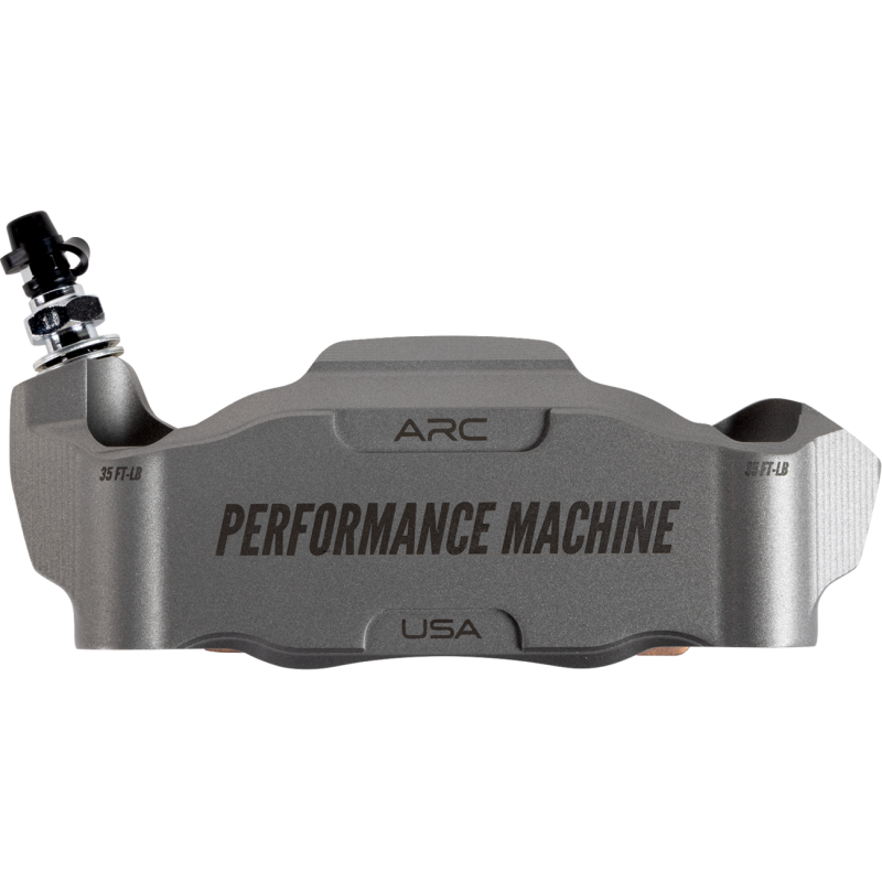 Left Radial Mount Front Caliper, Gray