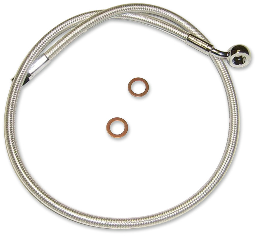 Sterling Chromite Upper Brake Line, 27", 10mm/180° Banjo