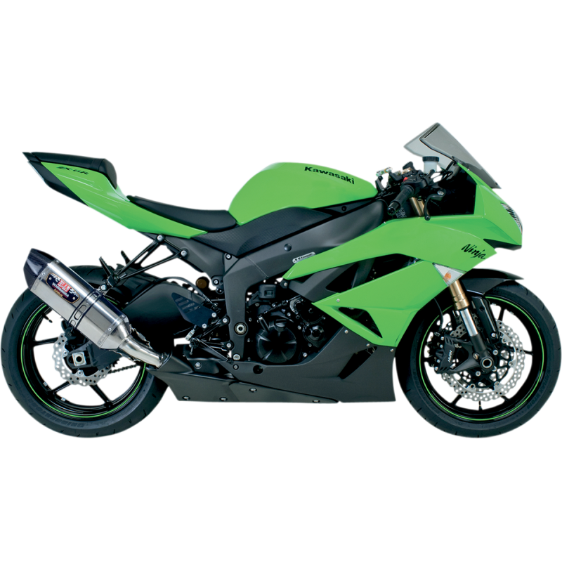 Yoshimura R-77 Slip-On for Kawasaki ZX-6R 09-12