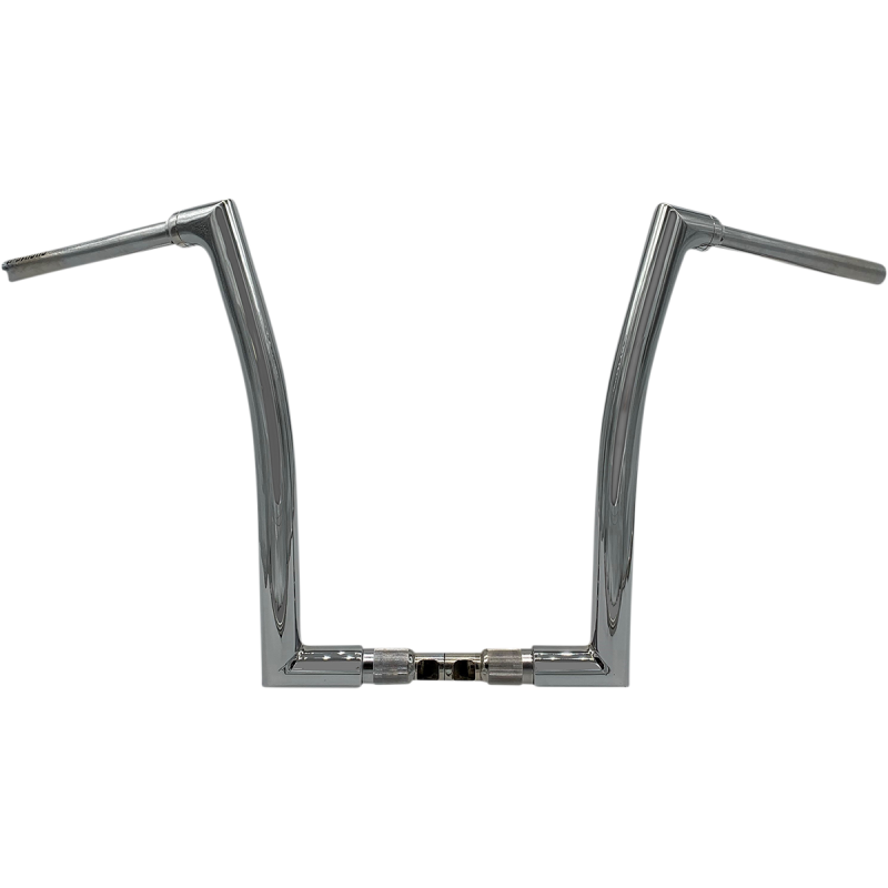 EZ Install Flat Top Handlebar - Chrome, 16” Rise